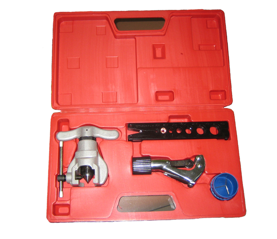 Eccentric flaring&swaging tool set 802