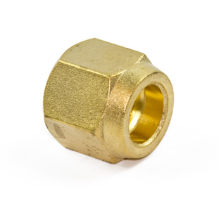 Brass short flare nut