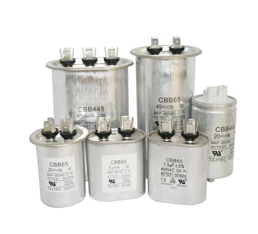Ellipse aluminum run capacitor(oval)