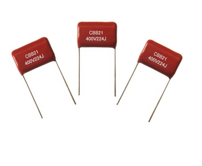 Plastic film capacitors CBB21