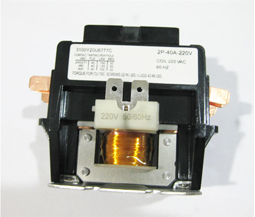 Two poles contactor