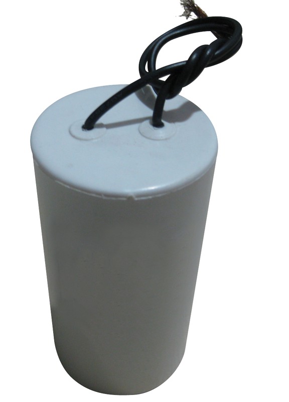 Wire capacitor for washing machine and diswasher