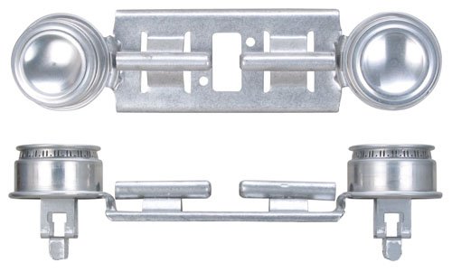 WB16K10026 Double Burner Assembly