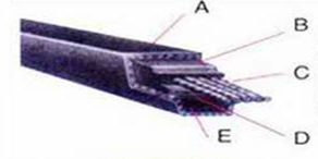V belt for washing machine supplier
