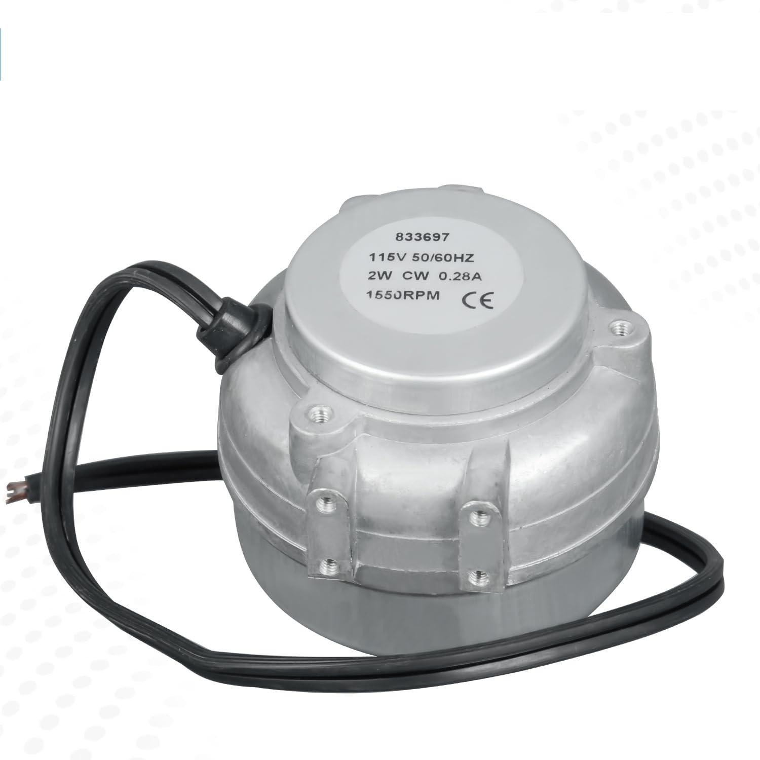 833697 Refrigerator Condensor Fan Motor for Whirlpool Kenmore