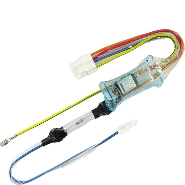 1456096/1453718 Electrolux Refrigerator Evaporator Heater Defrost Thermostat with Fuse 