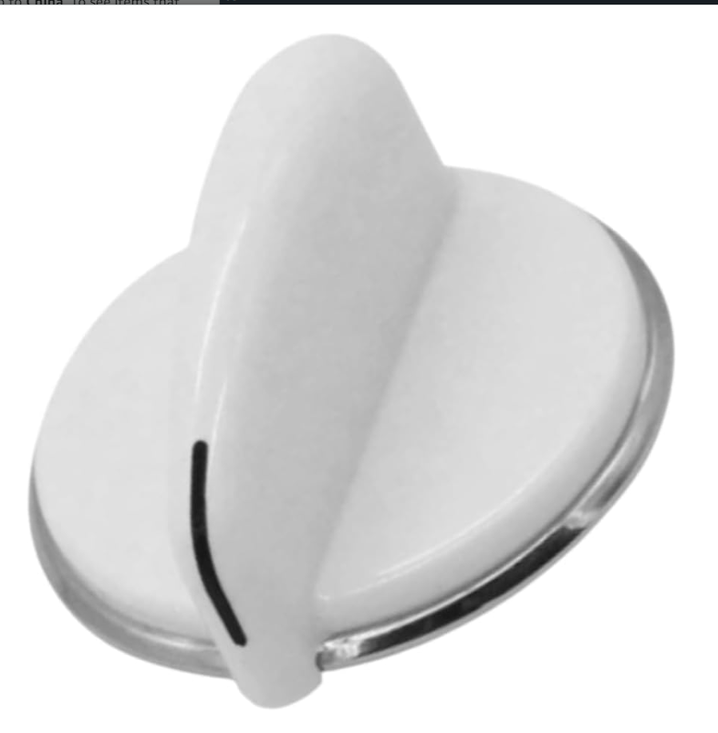 WE01X20378 Control Knob Compatible with General Electric Dryer Knob by Cykemo