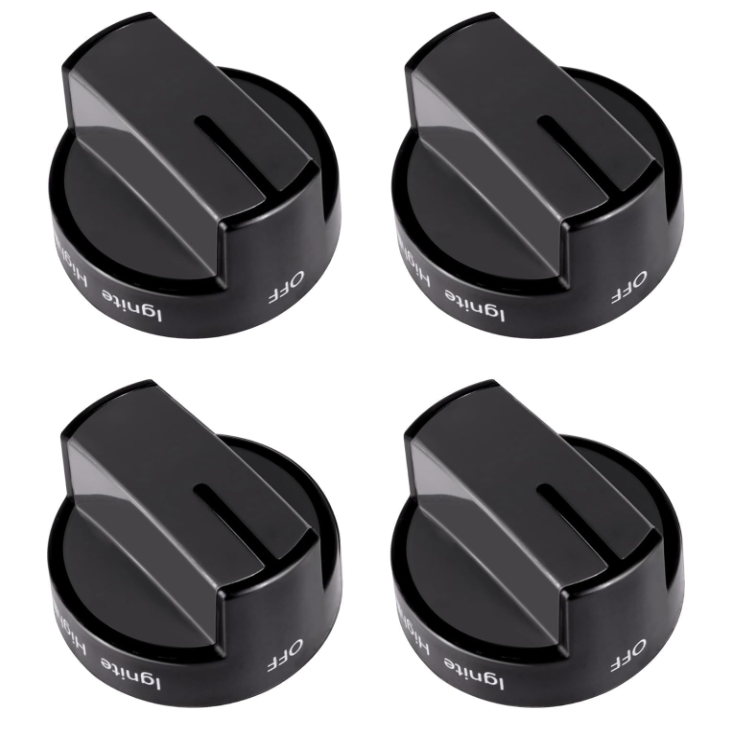 W10339442 Gas Range Knob Black Replacement Part for Whirlpool Range/ Stove/ Oven- Replaces